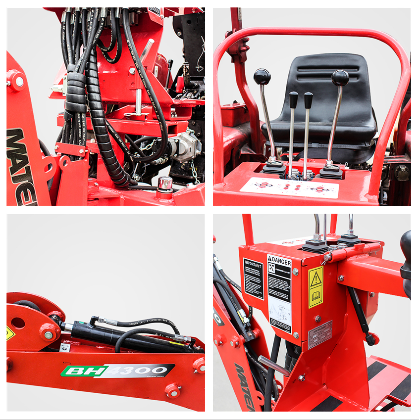 BH4300 BACKHOE PARTS