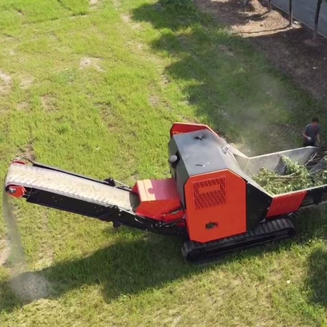 R800 Selfpropelled Wood Chipper Mateng