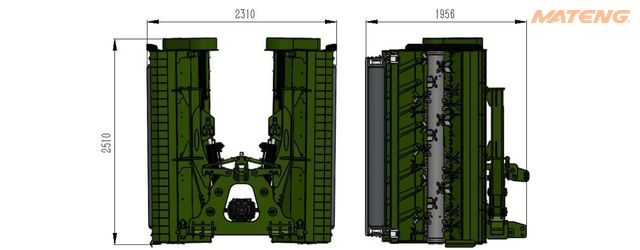 SCF470 Folding Flail Mower-4